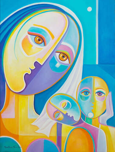 Mother # 9 van Marlina Vera, Schilderij te koop op Singulart