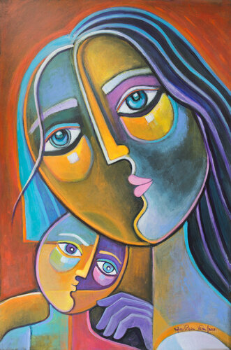 Mother # 10 van Marlina Vera, Werk op papier te koop op Singulart