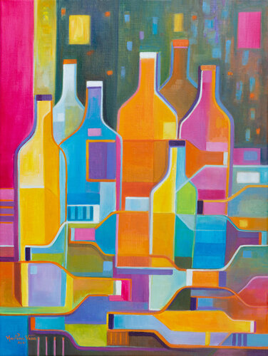 Wine Cellar von Marlina Vera, Malerei kaufen auf Singulart