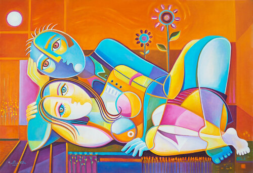 Lovers in the Garden Marlina Vera