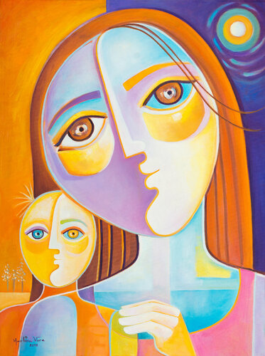 Mother # 6 di Marlina Vera, Pittura in vendita su Singulart