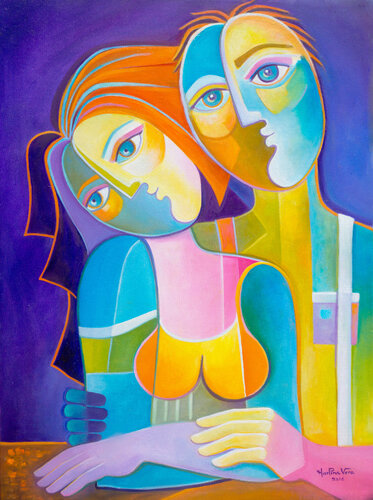 Just Married di Marlina Vera, Pittura in vendita su Singulart