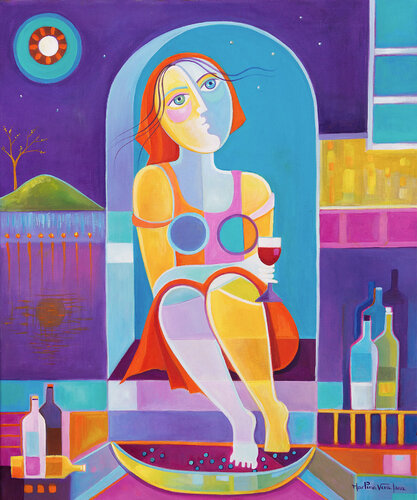 The Wine Maker # 22 von Marlina Vera, Malerei kaufen auf Singulart