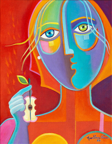 Eve Without her Apple von Marlina Vera, Malerei kaufen auf Singulart