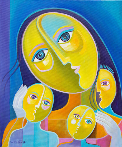 Mother # 13 van Marlina Vera, Schilderij te koop op Singulart
