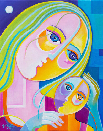 Mother # 15 von Marlina Vera, Malerei kaufen auf Singulart