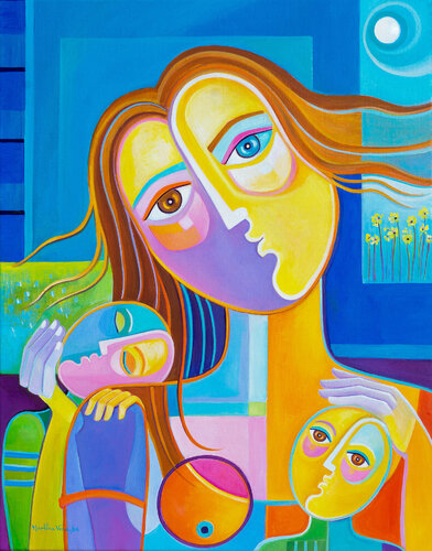 Mother # 16 van Marlina Vera, Schilderij te koop op Singulart