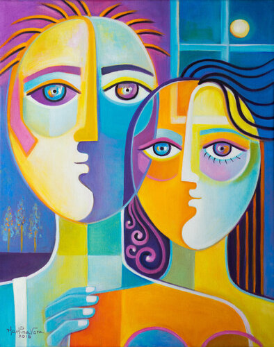 Couple # 13 van Marlina Vera, Schilderij te koop op Singulart