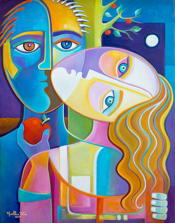 Modern Adam and Eve Marlina Vera