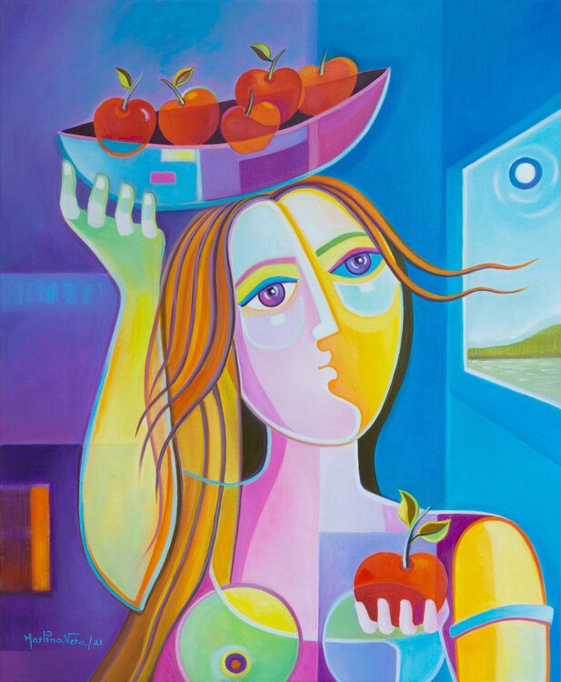 La Vendedora de Manzanas (The Apples Seller) Marlina Vera