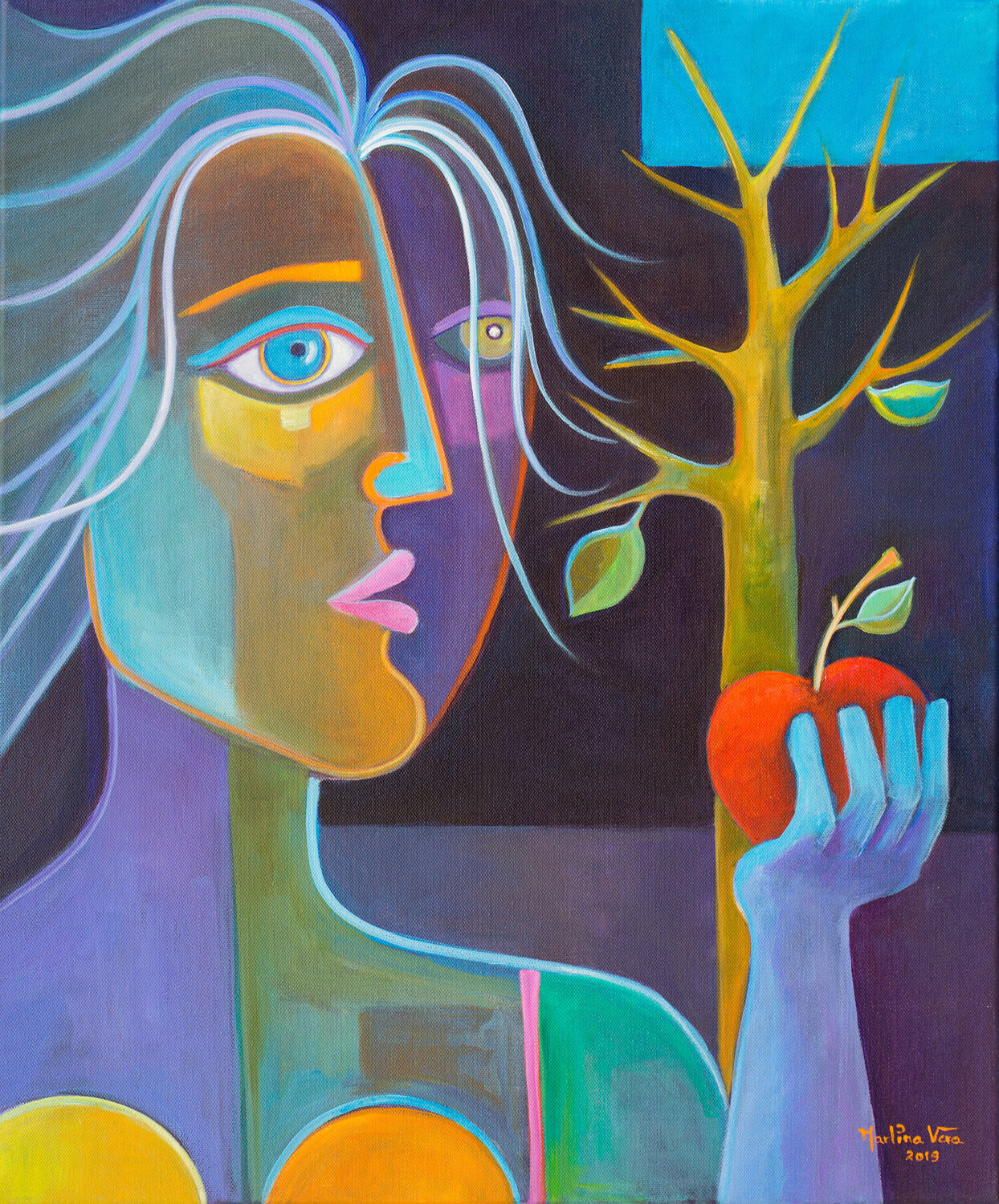 Eve and Her Last apple Marlina Vera