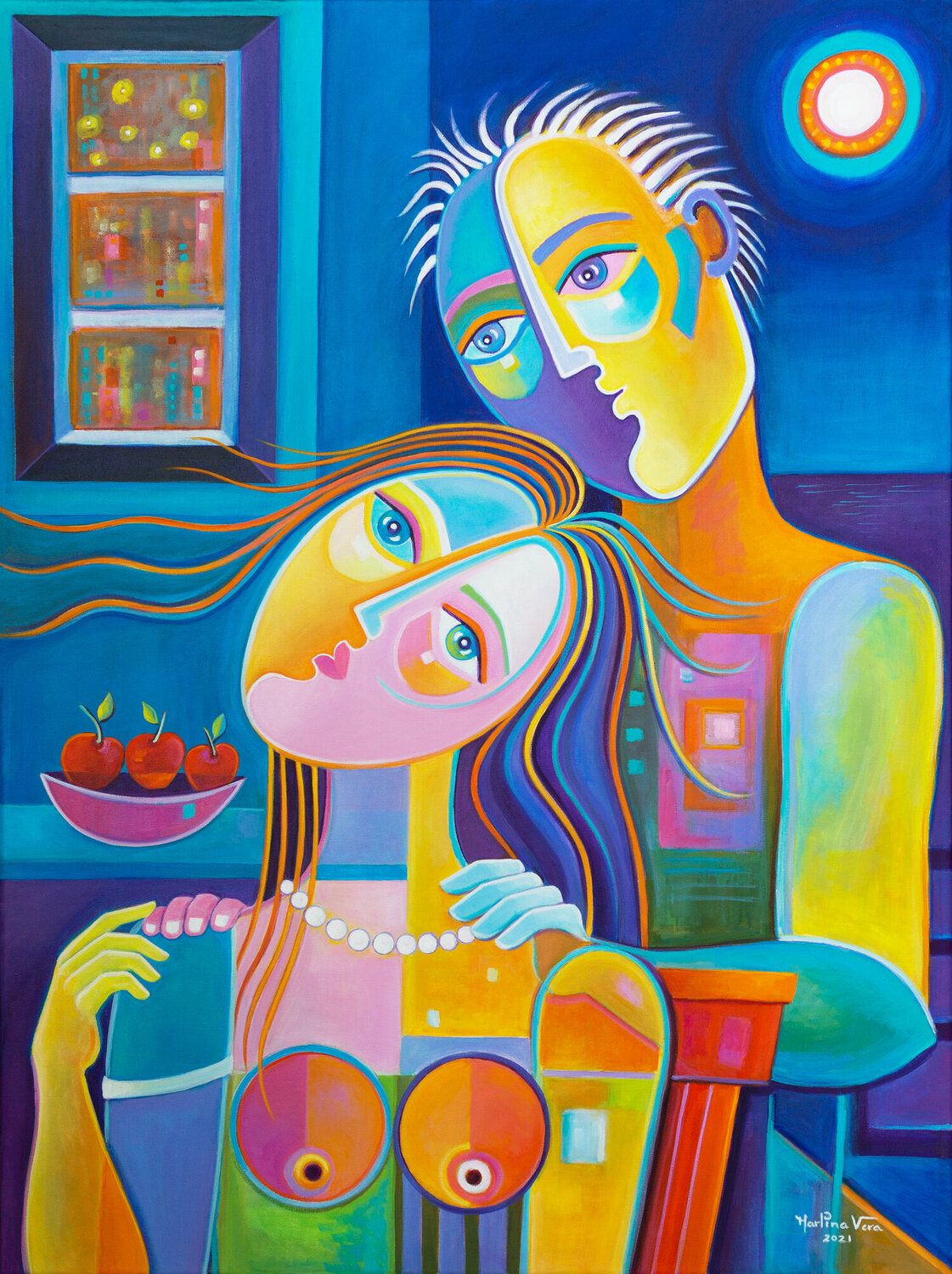Lovers and the Three Apples Marlina Vera