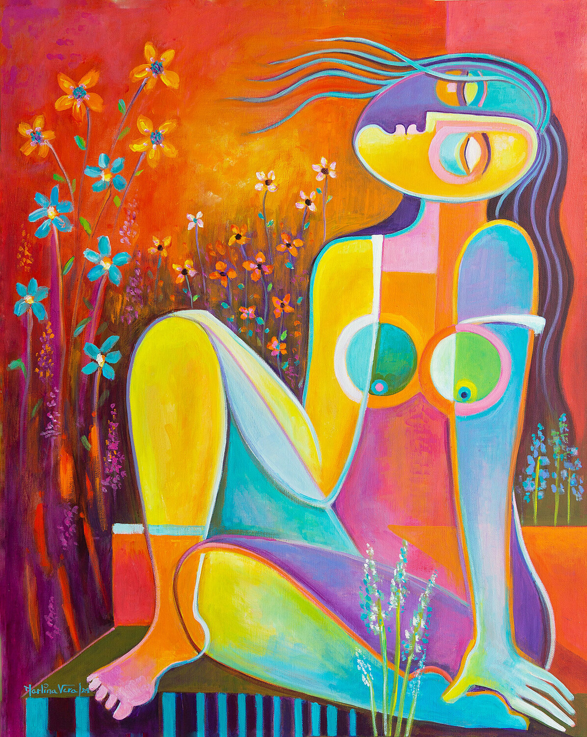 Woman at Peace #9 Marlina Vera