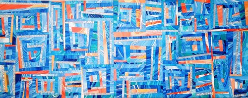 Opposites Attract van Julee Latimer, Schilderij te koop op Singulart