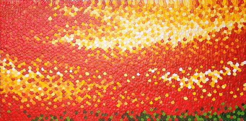 Poppy Field van Julee Latimer, Schilderij te koop op Singulart