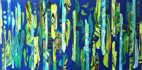 Rainforest van Julee Latimer, Schilderij te koop op Singulart