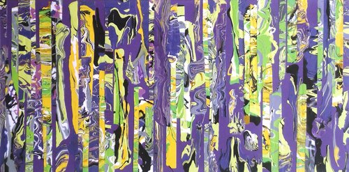 Purple Rain van Julee Latimer, Schilderij te koop op Singulart