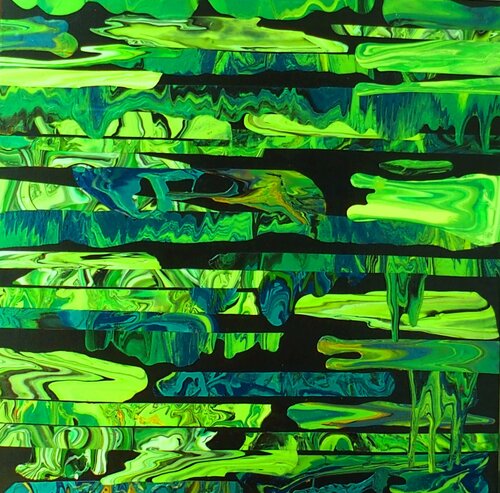 Jungle van Julee Latimer, Schilderij te koop op Singulart