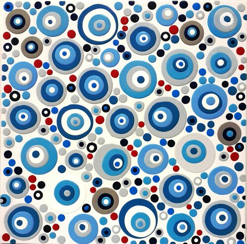 Coastal Bubbles van Julee Latimer, Schilderij te koop op Singulart