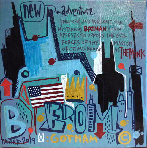 From Gotham by Tarek Ben Yakhlef, Painting for Sale on Singulart