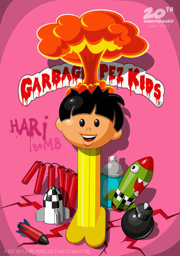 garbage pez kids by Gum, Digital for Sale on Singulart