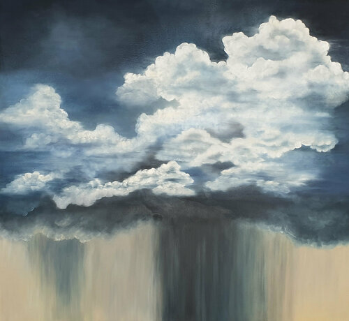 Cumulus Fluff par Rina Ritzi, Peinture en vente sur Singulart