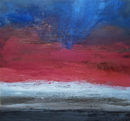 Marsala Dusk van Rina Ritzi, Schilderij te koop op Singulart