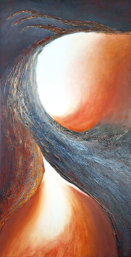 The Eagle's Eye par Rina Ritzi, Peinture en vente sur Singulart