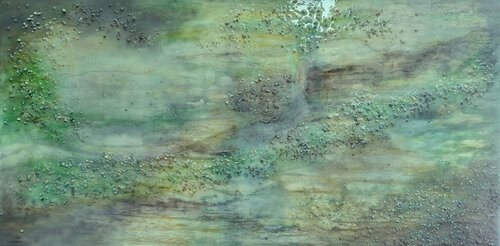 Let the Rain Kiss you von Rina Ritzi, Malerei kaufen auf Singulart