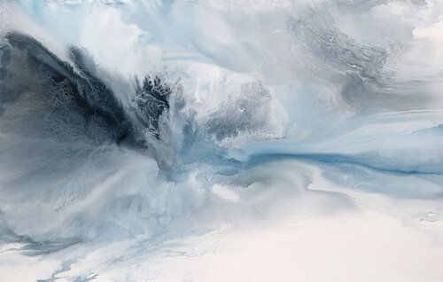 Powder Clouds par Rina Ritzi, Peinture en vente sur Singulart