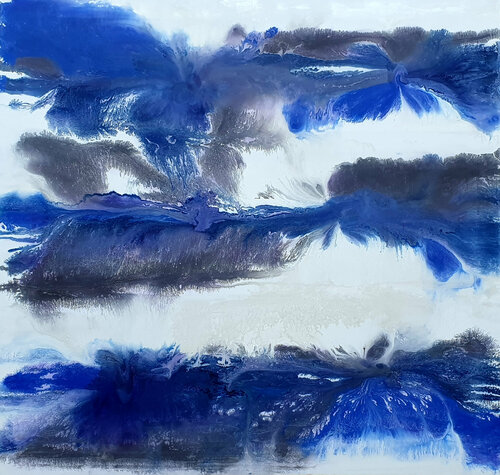 Africa's Rivers of Life di Rina Ritzi, Pittura in vendita su Singulart
