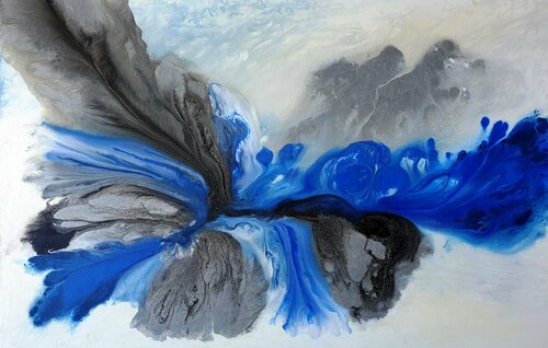 Tethered Butterfly by Rina Ritzi, Painting for Sale on Singulart