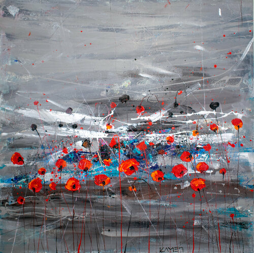 Under Stormy Skies 2 by Kamen Trifonov, Painting for Sale on Singulart
