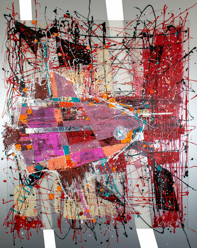 DEEP 9 van Kamen Trifonov, Schilderij te koop op Singulart