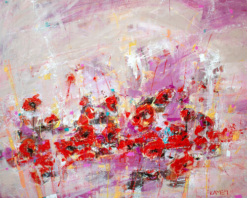 Morning Over The Meadow II by Kamen Trifonov, Painting for Sale on Singulart