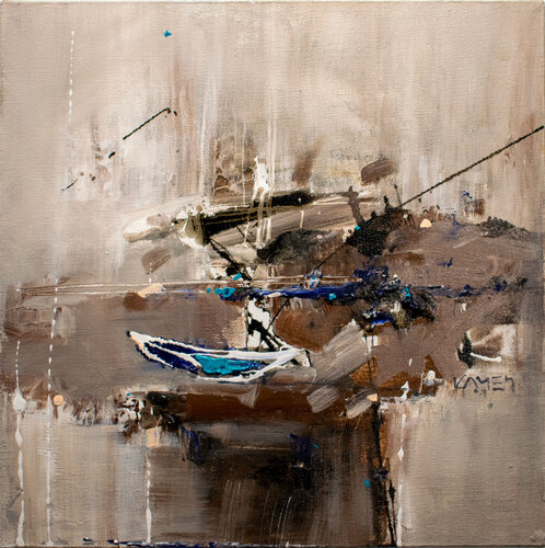 Winter Sea II by Kamen Trifonov, Painting for Sale on Singulart