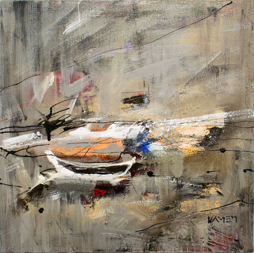 Winter Sea III by Kamen Trifonov, Painting for Sale on Singulart