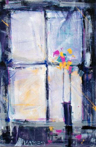 By the Window by Kamen Trifonov, Painting for Sale on Singulart