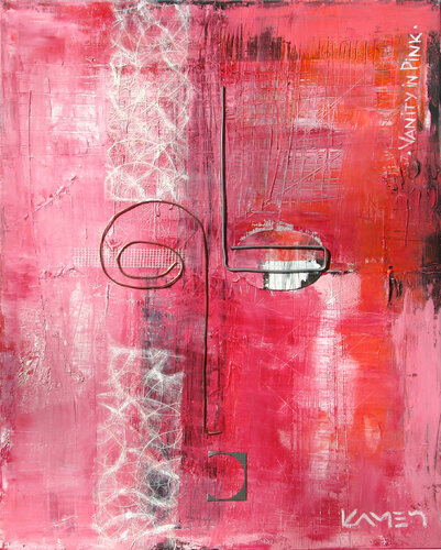 Vanity in Pink by Kamen Trifonov, Painting for Sale on Singulart