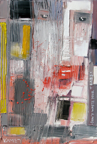 Don't Waste Your Tears van Kamen Trifonov, Schilderij te koop op Singulart