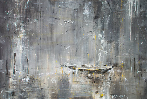 Silent Moon di Kamen Trifonov, Pittura in vendita su Singulart