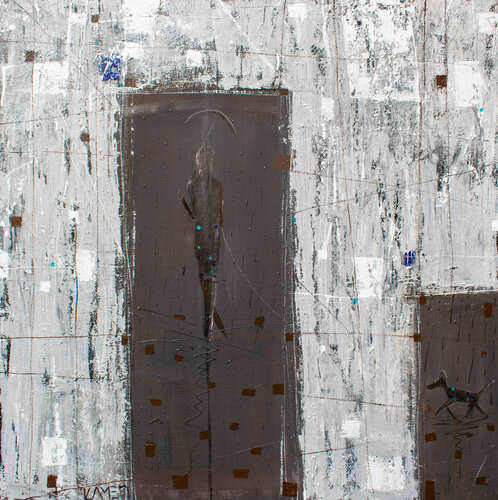 Walk In The Rain by Kamen Trifonov, Painting for Sale on Singulart