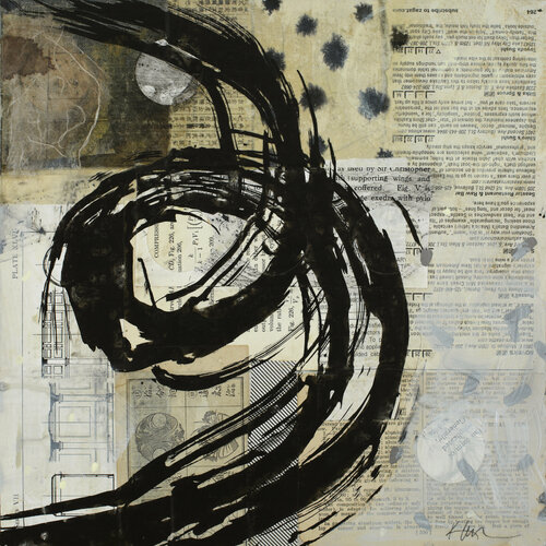 Brushstroke Small 5 van Karen Lehrer, Schilderij te koop op Singulart