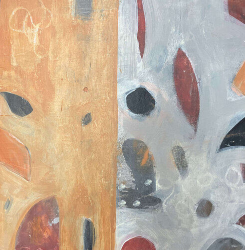 Fall Forward van Karen Lehrer, Schilderij te koop op Singulart