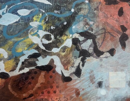 Memory Scape by Karen Lehrer, Painting for Sale on Singulart