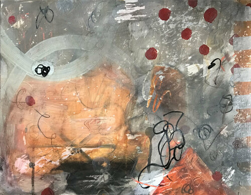 Big Bang van Karen Lehrer, Werk op papier te koop op Singulart
