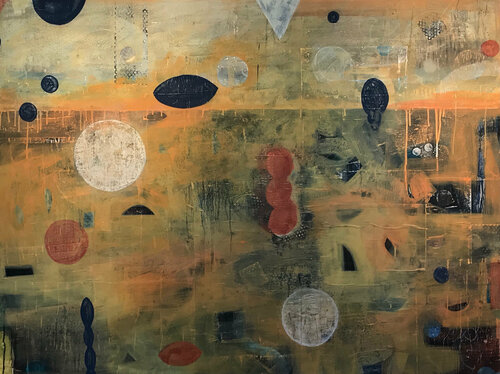 Space & Time par Karen Lehrer, Peinture en vente sur Singulart