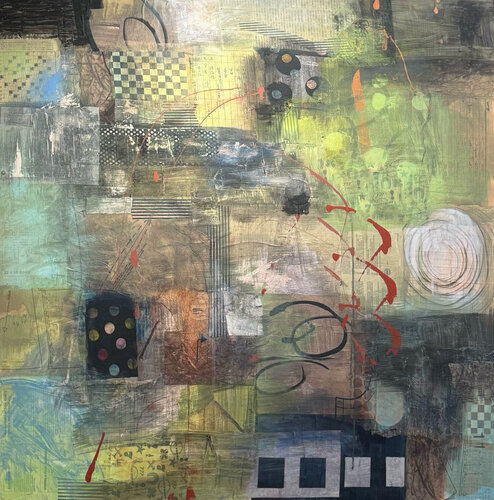 Under Pressure van Karen Lehrer, Schilderij te koop op Singulart