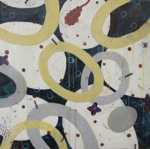 Orbital van Karen Lehrer, Schilderij te koop op Singulart