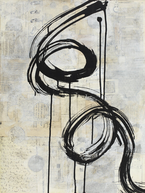 Brushstroke Medium 3 Karen Lehrer